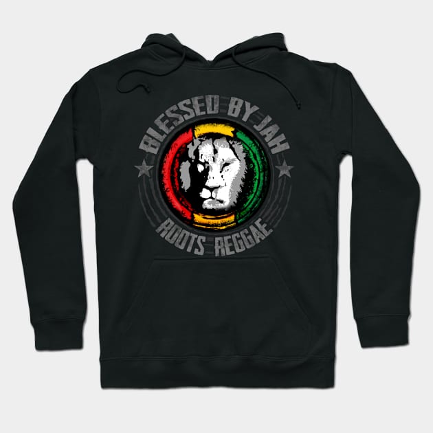 blessed by jah reggae Hoodie by Periartwork